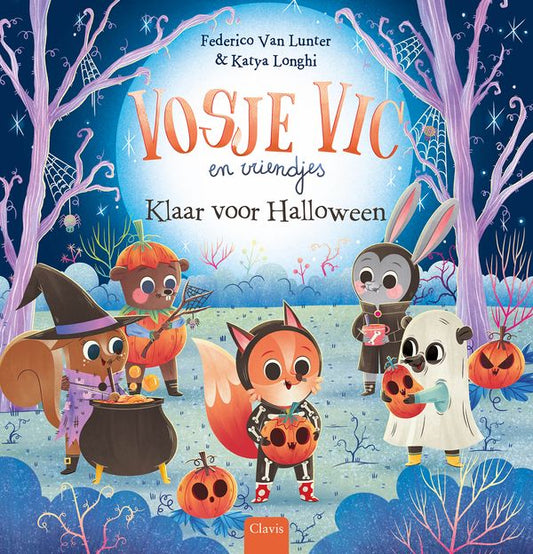 Klaar voor Halloween - Vosje Vic en vriendjes (Federico van Lunter)