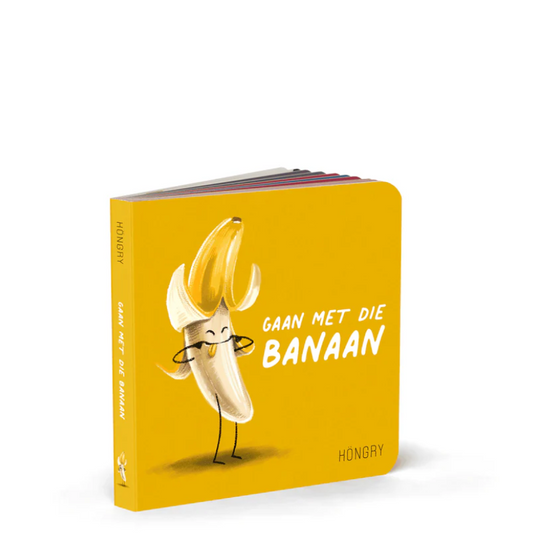 Höngry boek - Gaan met die banaan