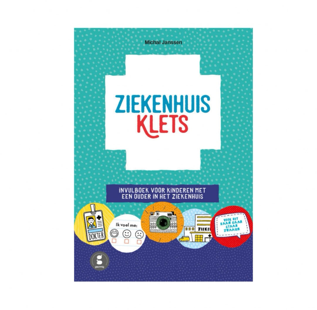 Ziekenhuisklets - invulboek voor in het ziekenhuis